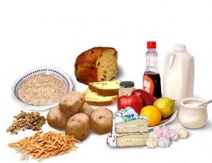 Alimentos basados en Carbohidratos para el soplao de carretera